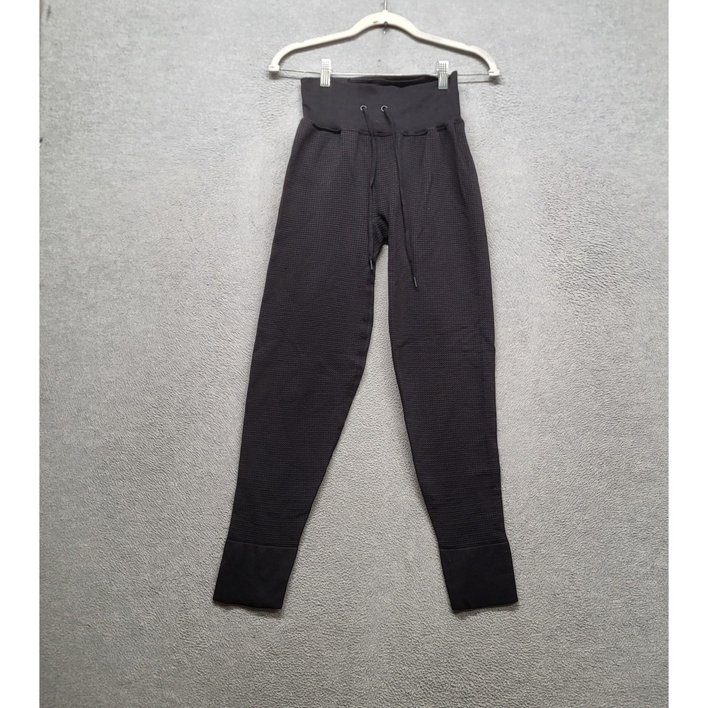 PINK Women Activewear Pants M Black High Rise Jogger 27" Inseam